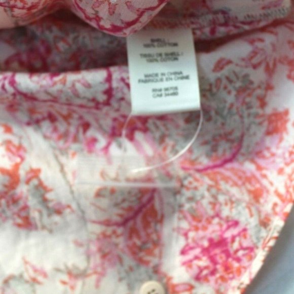 Rebecca Taylor Floral Ruffle Long Sleeve Dreamweaver Voile Blouse Size 6 - Picture 8 of 8